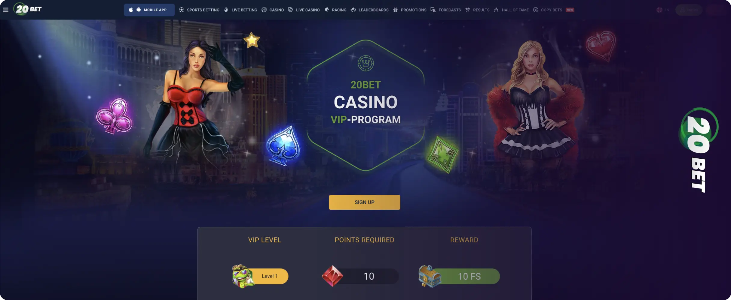 20Bet Zabavna platforma
